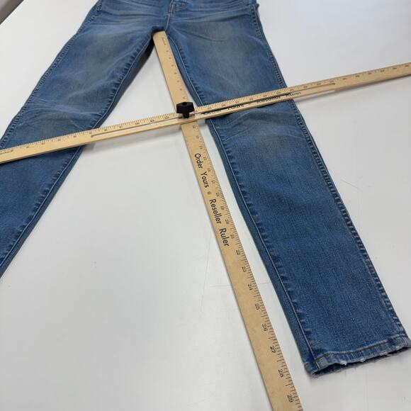 Madewell Jeans Womens 26 Blue 10" High Riser Skinny‎ Skinny Denim Cotton - Picture 8 of 8